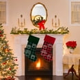 thumbnail image 6 of Pet Christmas Stockings for Dogs Cats, Christmas Pet Stocking Socks Dog Cat Paw Plaid Xmas Tree Hanging Ornament Gift, 6 of 9