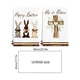 thumbnail image 3 of Decoraciones de Pascua, juego de 2 paños de cocina/toallas de mano con temática de Pascua, paños de cocina absorbentes de 25,9 x 17,7 pulgadas/paños de cocina adecuados para cocinar y hornear, toallas, 3 of 6
