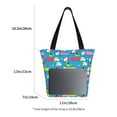 thumbnail image 2 of Bingfone Color Dachshund Dog Women Shoulder Tote Bags Casual Bag Ladies Shopping Handbag, 2 of 6