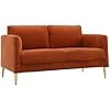 60.63 Wide upholstered loveseat
