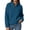 Blue(Ladies Jackets), variant on Polar Fleece Zip Jacket for Women Raglan Sleeve High Neck Warm Winter Layer Top
