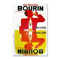 Trademark Fine Art 'Bourin' Canvas Art by Vintage Apple Collection