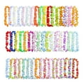 thumbnail image 4 of Collar de flores tropicales perfecl Lei hawaiano 50 pcs, 4 of 8