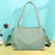 thumbnail image 1 of Gran Capacidad Bolso de Hombro Casual, Apto para Viajar, Fitness, Compras, Verde Claro, 1 of 8