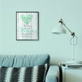 thumbnail image 2 of Stupell Industries My Whole Heart Blue Green Wood Textured Word Design Framed Wall Art by Jo Moulton, 2 of 3