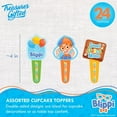 thumbnail image 2 of Blippi Party Cupcake Toppers & Blippi Cupcake Wrappers, 2 of 7