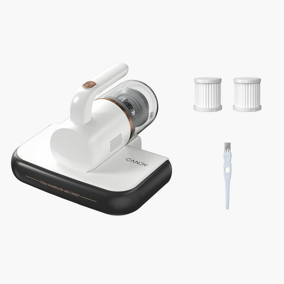 Mattress Vacuum Cleaner UV Sanitizing with HEPA Filter,350W Anti-Allergen for Bed,Carpet,Couch,Dust & Pet Hair, 0.4L Dust Cup with Washable Fliter, Auto UV Shutoff & Overheat Protection