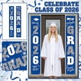 thumbnail image 7 of 2026 Graduation Party Decorations, Front Porch Signs Outdoor, Hanging Door Banners, 72 in Tall Grad Decor, 2 Set Vertical Porch Signs, High School Graduation, 7 of 7