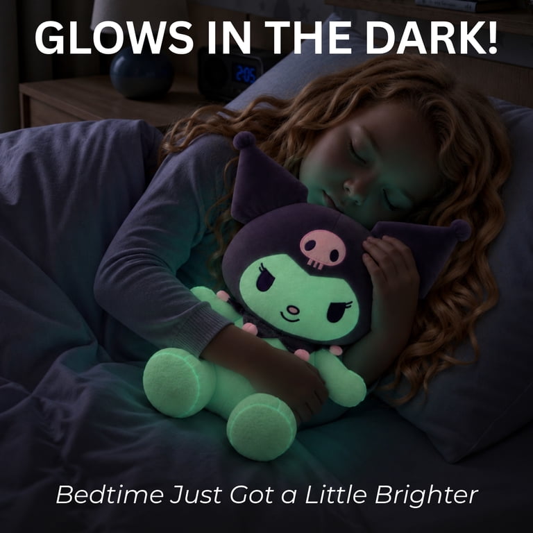 Kuromi Glow in the Dark Plush Pillow Buddy, 12 Inch photo 3