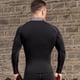 thumbnail image 2 of Camiseta deportiva de manga larga con cuello alto para hombre, para correr, deportes profesionales, otoño e invierno, elástica, de secado rápido, sudadera con cuello 1058, 2 of 6