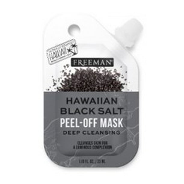 Freeman Exotic Blend Hawaiian Black Salt PeelOff Mask 1.18 fl oz