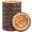 Natural Wood, variant on 6Pcs Round Floor Cushions for Kids, Waterproof Flexible Seating for Classroom Elementary, Safe Smolder Resistance Sitting Pillows with Handles, 15-inch, Assorted