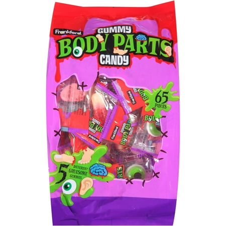 Frankford Gummy parties du corps Halloween Candy, 65 nombre, 17,2 oz