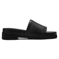 thumbnail image 3 of CMR CHAMARIPA Men Height Increasing Slippers Black Leather High Heel Slide Sandal Fashion Casual Elevator Slippers Sandals 6CM / 2.36 Inches, 3 of 7