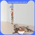thumbnail image 2 of 3 Pcs Cat Door Holder Latch, Flex Latch Cat Door Stopper with Adjustable Strap 2.5-6" Wide, Alternative Fast Latch Strap Let Cats in and Keeps Dogs Out of Litter & Food and Safe Baby Proof (Blue), 2 of 7