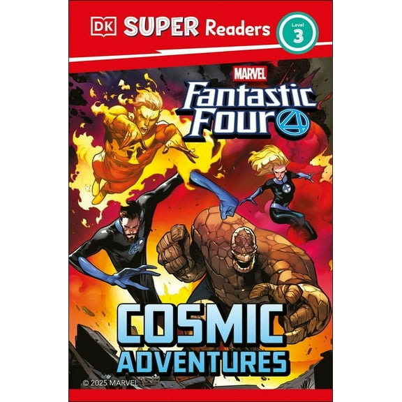 DK Super Readers DK Super Readers Level 3 Marvel Fantastic Four Cosmic Adventures, (Paperback)