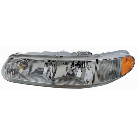 Buick Century Headlight Lh Driver - New Driver Side Left Head Lamp Lens and Housing incl Corner Lamp 19244639-C