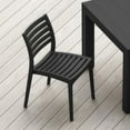 thumbnail image 5 of Compamia Ares Outdoor Dining Chair Black, Set of 2, 5 of 9