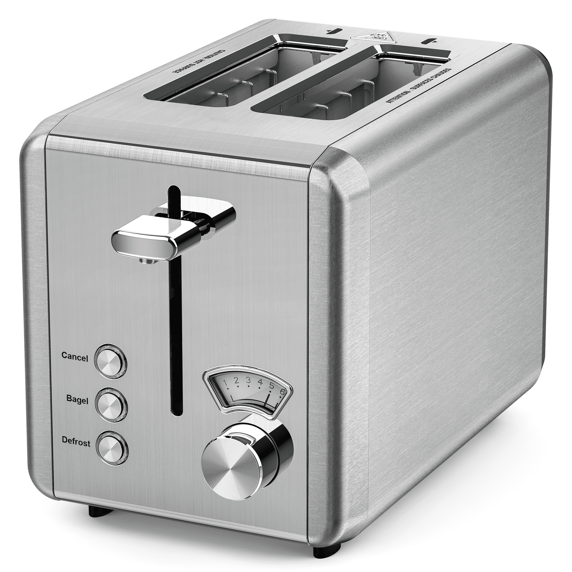 Sunbeam 2-Slice Toaster 7 Setting Brushed Stainless Steel