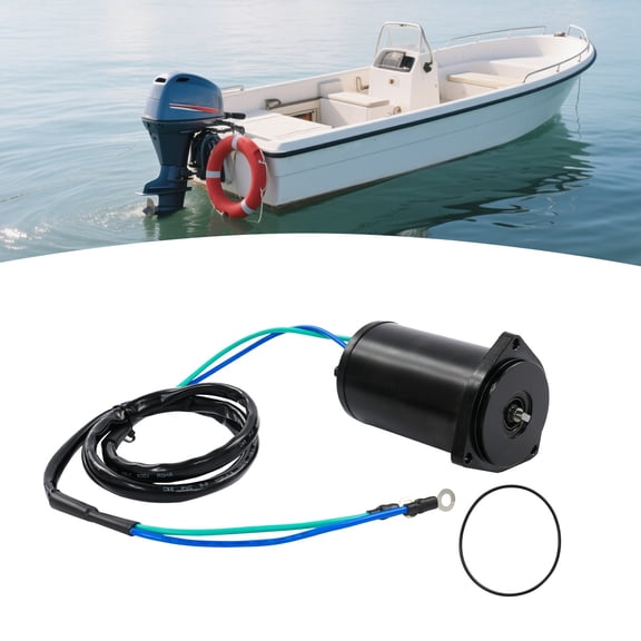 Boat Outboard Motor Tilt Trim, Electric Tilt & Trim Motor 62X for 40-50HP, 2 Stroke and 4 Stroke Engine Accessories, Durable Lift Motor for Marine Use