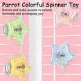 thumbnail image 4 of Interactively Parrots Spinner Toy Mental and Beak Exercise Toy for Macaws Cockatiels Budgies Enrichment1, 4 of 7