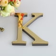 thumbnail image 2 of Letter Wall Decor, Gold Decor, 6inMirror Finish, Gold LettersforWall Decor, Living Room Accents, Wedding Signage, Capital Shape, 1 Pc, 2 of 2