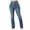 Blue, variant on vigerkar Women's Bell Bottom Jeans High Waisted Stretchy Flared Denim Pants Blue, L