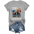 thumbnail image 5 of COMVALUE 250th Birthday T-Shirt Eagle Liberty Bell 1776-2026 250 Years (Light Gray, M), 5 of 8