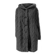 thumbnail image 5 of LOVZFMLL Jackets for Women Plus Size Winter Warm Loose Turndown Collar Jacket Coat, 5 of 5