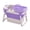 40.6 Inch-Purple, variant on Fompes 46 Inch Foldable Bathtub Portable Soaking Bath Tub for adult Large Collapsible Tub Ideal for Hot Bath Ice Bath with Ergonomic Back Cushion Thermal Cover Storage Basket