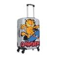 thumbnail image 3 of Cute Anime Cartoon Garfield Travel Suitcase Protective Cover Trunk Case Washable Elastic Luggage Cover Fits Small Suitcase Protector Baggage With Concealed Zipper Gifts, 3 of 5