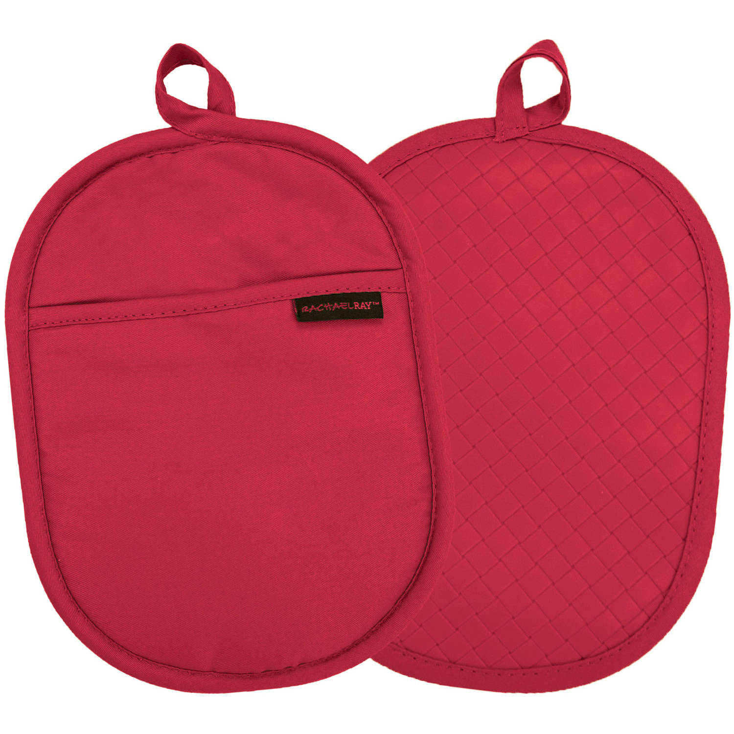 Rachael Ray Silicone Pot Holder, Red