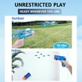 thumbnail image 5 of Loveon Airplane Launcher Toy Unisex Birthday Gift with 10 Foam Darts, Red, Blue & Orange, 3 Pack, 5 of 7