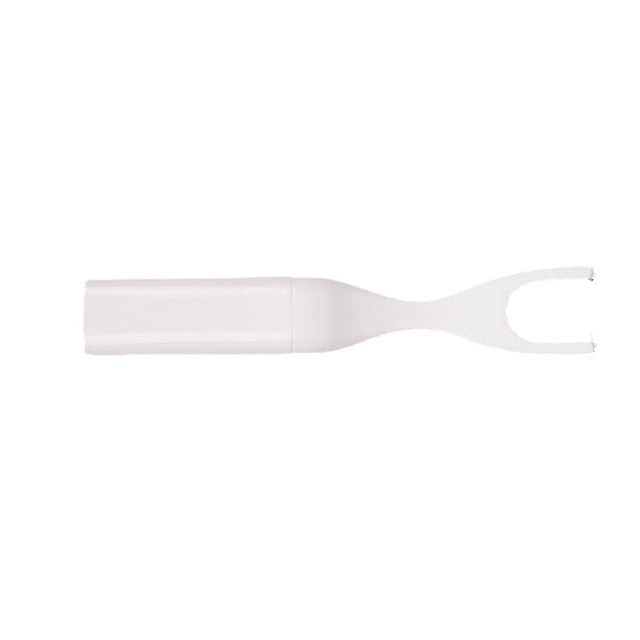 El soporte para hilo dental ofrece un agarre sólido para la mano, lo que significa movimientos rápidos y precisos en cada espacio interdental, particularmente en la parte posterior de la boc