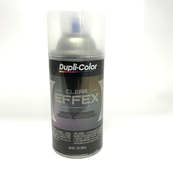Duplicolor EFX100 Clear Effex Paint, Color Changing Glitter Effect - 7oz Aerosol