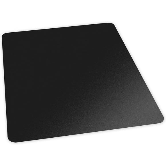 ES Robbins 128013 36 by 48 Inch Rectangle Carpet Computer Desk Chair Mat, Black