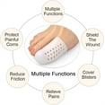 thumbnail image 5 of Casewin Big Toe Caps,Breathable Toe Cushions with Holes,10 Pack Gel Toe Sleeves,Relief Corns,Blisters, Hammer Toes,Toe coves Reduce Friction, 5 of 7