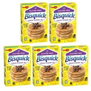 Bisquick Baking Mix, Gluten Pancake And Waffle Mix, 16 Oz Box (Pack Of 5)