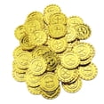 thumbnail image 2 of 100 piezas de trébol de cuatro hojas, amuletos de la suerte, monedas de la suerte para mujeres. Oro, 2 of 9