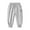 Gray, variant on Kkkded Boys Solid Color Sweatpants Elasticated Waist Cotton Jogger Pants for Kids Spring Fall Baby Casual Trousers Size 1-8 Years