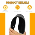 thumbnail image 4 of JZ EVA 4Pcs Universal Car Auto Van Mud Flaps Mudflaps Wheel Fender Flares Sludge Mire Splash Guards Cover Front and Rear, 4 of 4