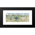 thumbnail image 2 of Paul César Helleu 18x9 Black Modern Framed Museum Art Print Titled - On the Beach, 2 of 5
