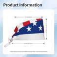 thumbnail image 5 of Cauagu America Flags3 Pattern 1 Pcs Working Caps,Adjustable Working Hats Elastic Scrub Hats Nurse Scrub Cap Nurse Hats Elastic Tie Back Hats Unisex,One Size, 5 of 7