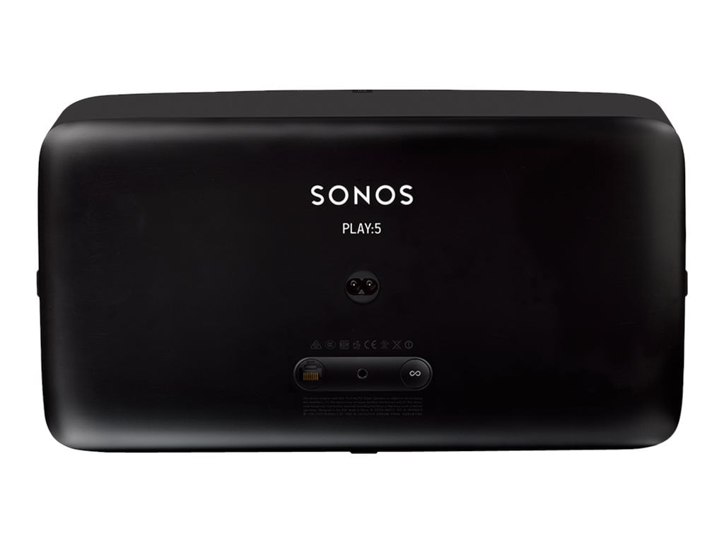 Sonos PLAY:5 - Speaker - wireless - Ethernet, - 2-way - black (grille color graphite) Sonos PLAYBAR - Walmart.com