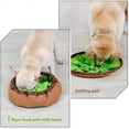 thumbnail image 3 of Pet Snuffle Mat para perros, juego de alimentación interactivo para el aburrimiento, fomenta las habilidades naturales de forrajeo para gatos, perros, cuencos, uso de viaje, dispensador de g, 3 of 5