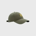 thumbnail image 4 of B Letter Embroidery Baseball Cap Unisex Korean Fashion And Versatile Cap, 4 of 4