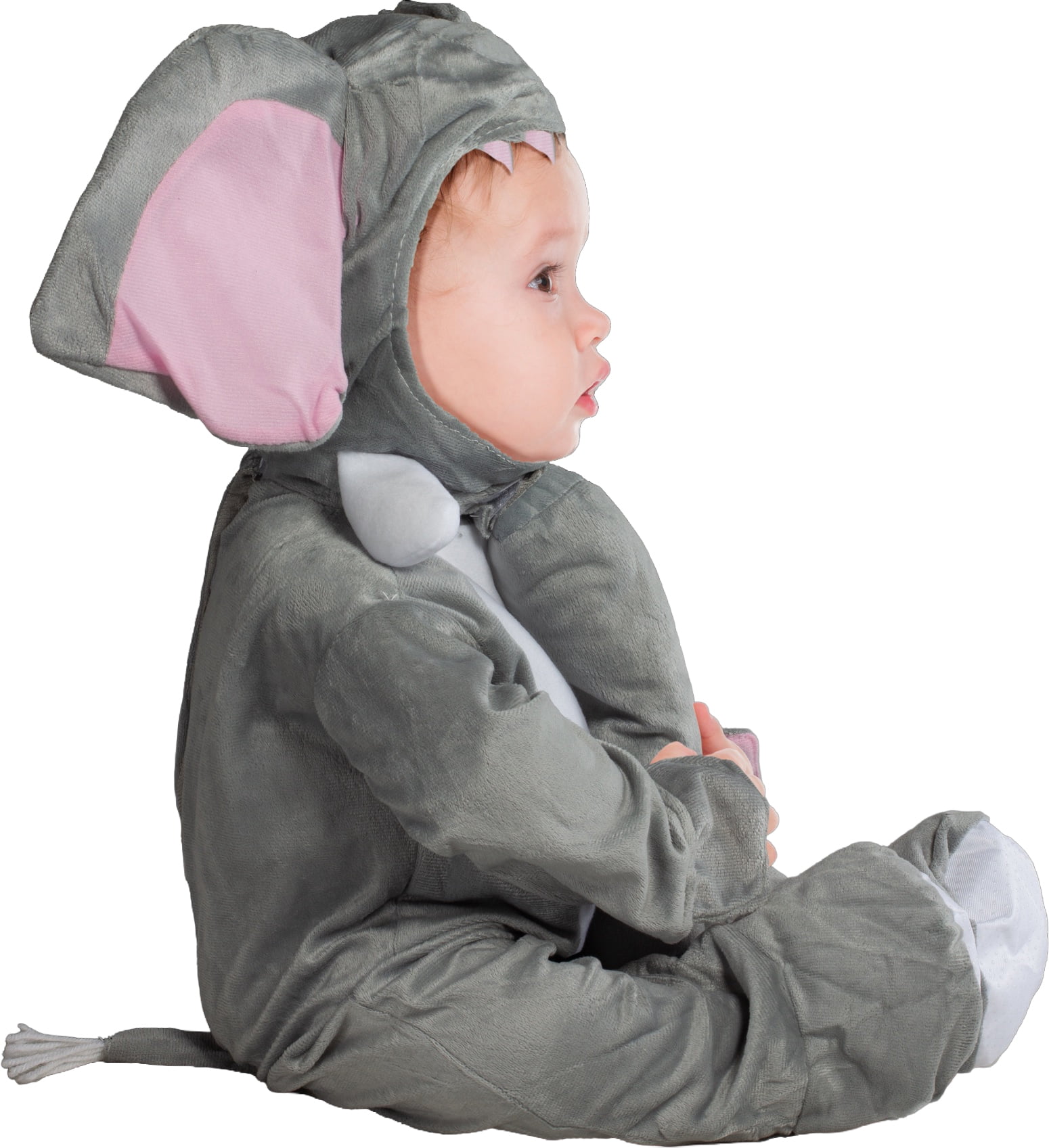 Elephant Halloween Costume for Infant, Size 0-6M, by Way to Celebrate