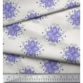 thumbnail image 3 of Soimoi Rayon Fabric Flower Artistic Print Fabric by the Yard 56 Inch Wide, 3 of 3
