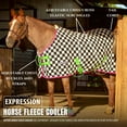 thumbnail image 3 of Jeffers Expression Fleece Horse Cooler, Standard Neck, 84", Skater Cowgirl Pattern, 3 of 8