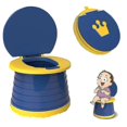 thumbnail image 1 of Outdoor Children's Folding Toilet - Blue, 1 of 5